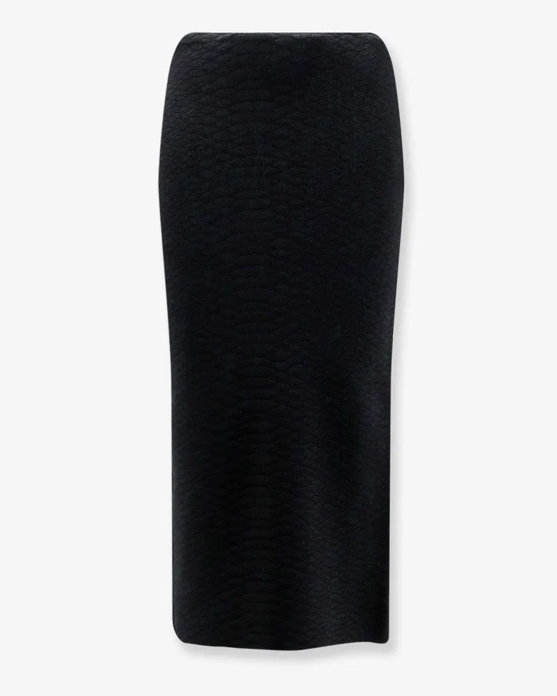 Elisabetta Franchi Knit midi skirt -  - gender_Woman Black