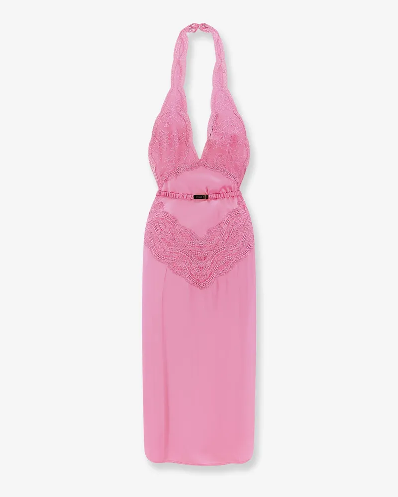 Gucci Silk Satin Midi Dress -  - gender_Woman Pink