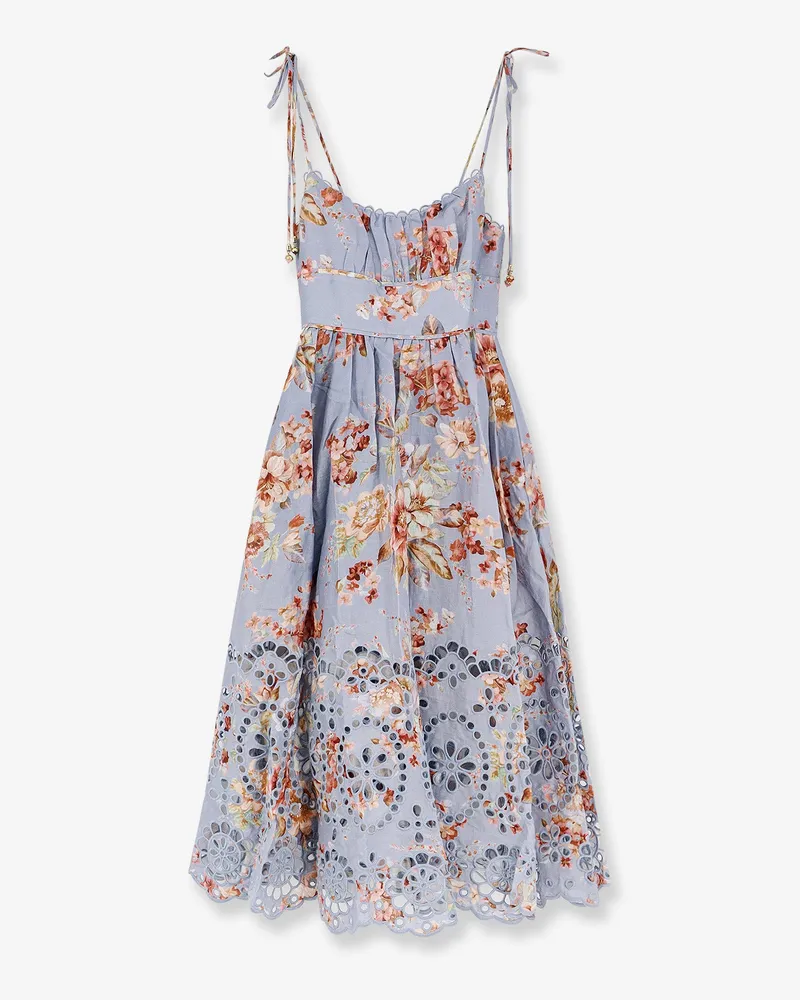 Zimmermann Awaken long linen dress -  - gender_Woman Multicolor
