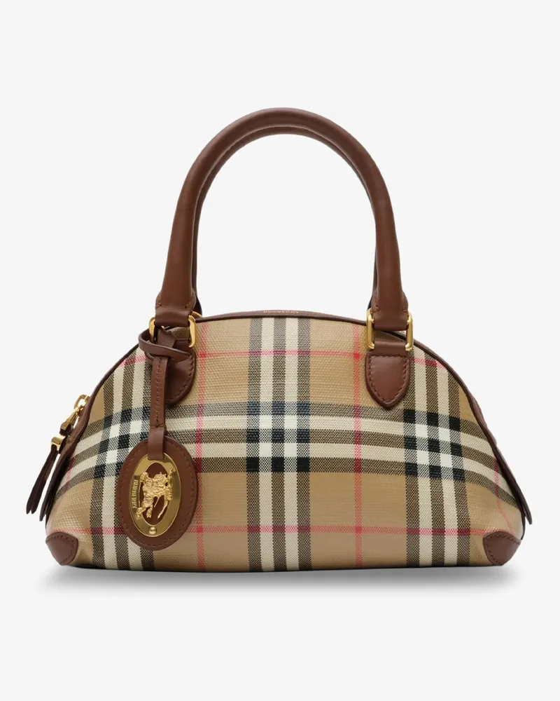 Burberry Primrose Mini coated canvas handbag -  - gender_Woman Beige