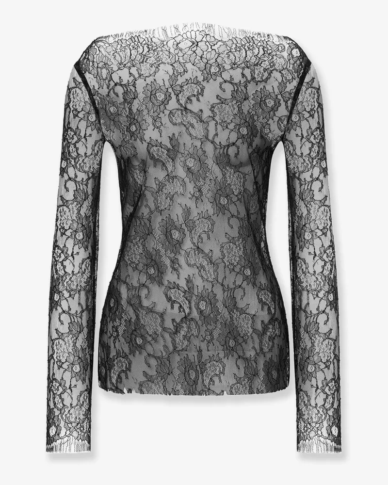 Alberta Ferretti Lace shirt -  - gender_Woman Black