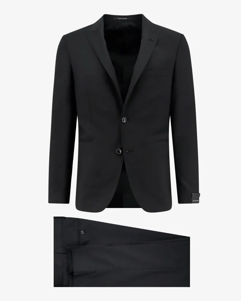 Tagliatore Virgin wool suit -  - gender_Man Black