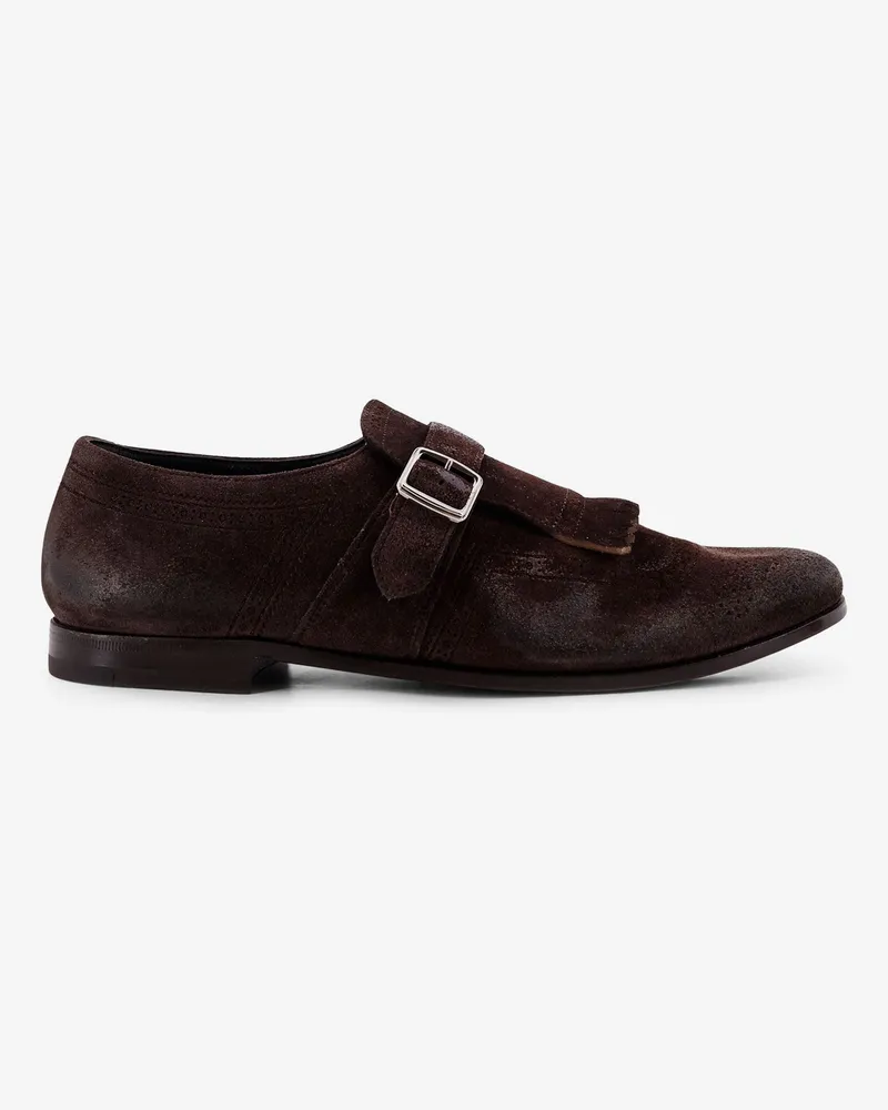 Church's Shanghai Laser suede loafers -  - gender_Man Brown