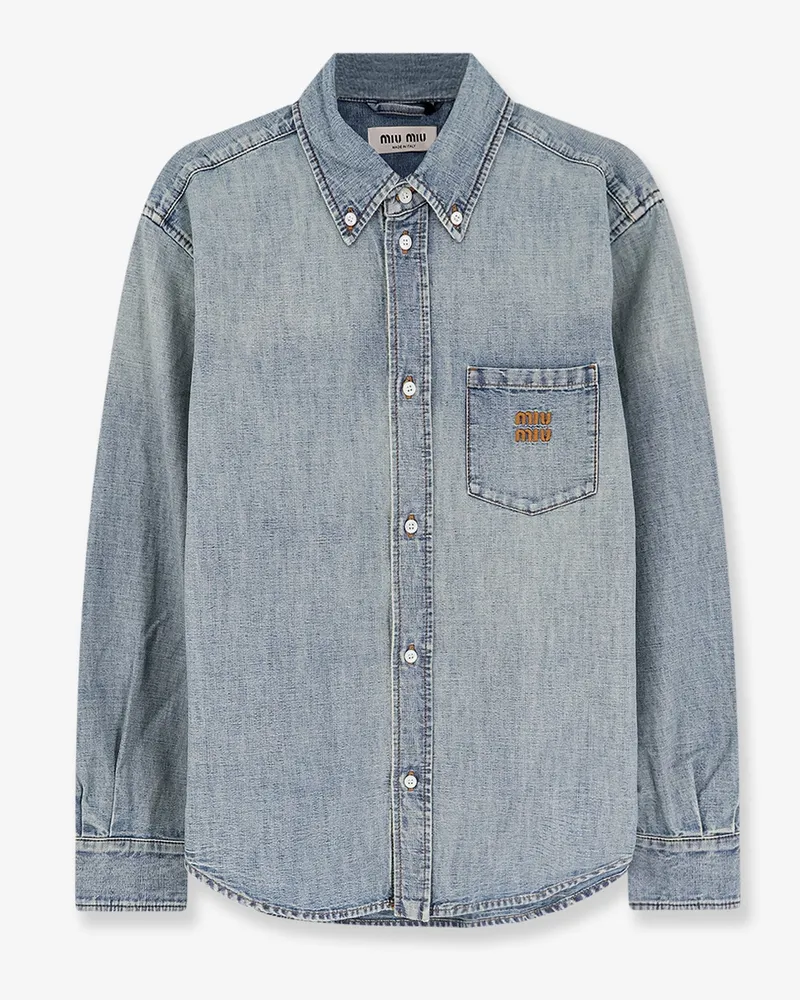 Miu Miu Denim shirt -  - gender_Woman Blue