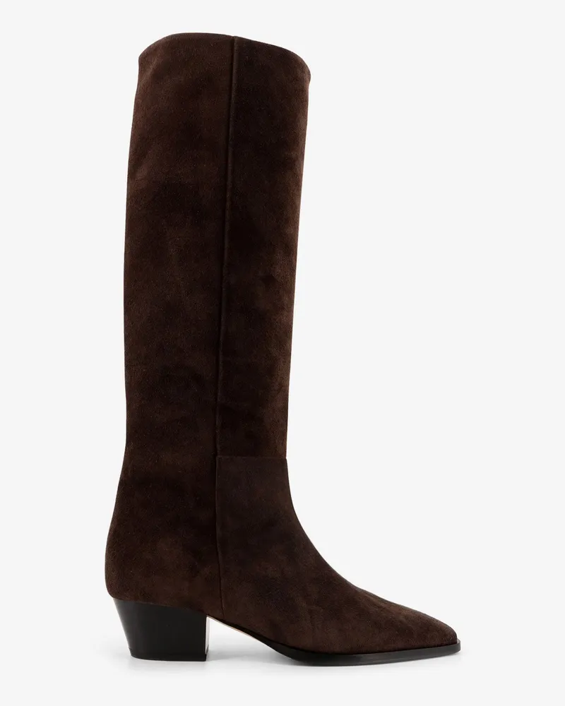 aeyde Medea suede boots -  - gender_Woman Brown