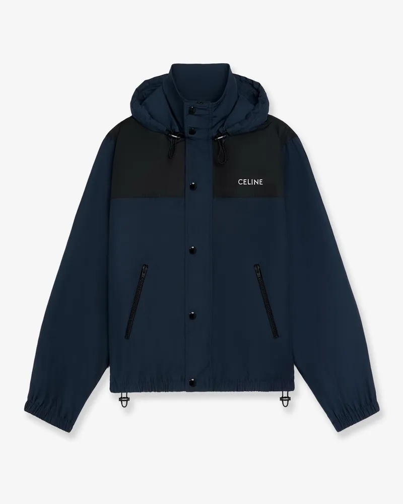 Celine Bicolor nylon jacket -  - gender_Man Blue
