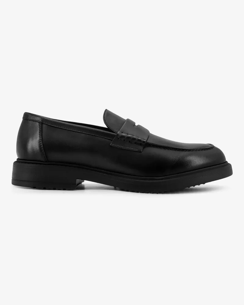Doucal´s Leather loafers -  - gender_Man Black