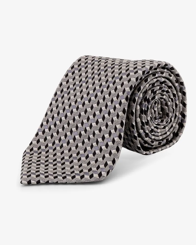 Tom Ford Silk tie -  - gender_Man Grey