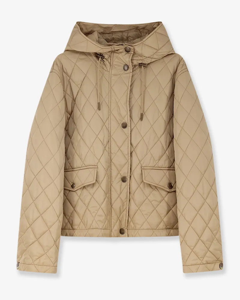 Burberry Stitched nylon jacket -  - gender_Woman Beige