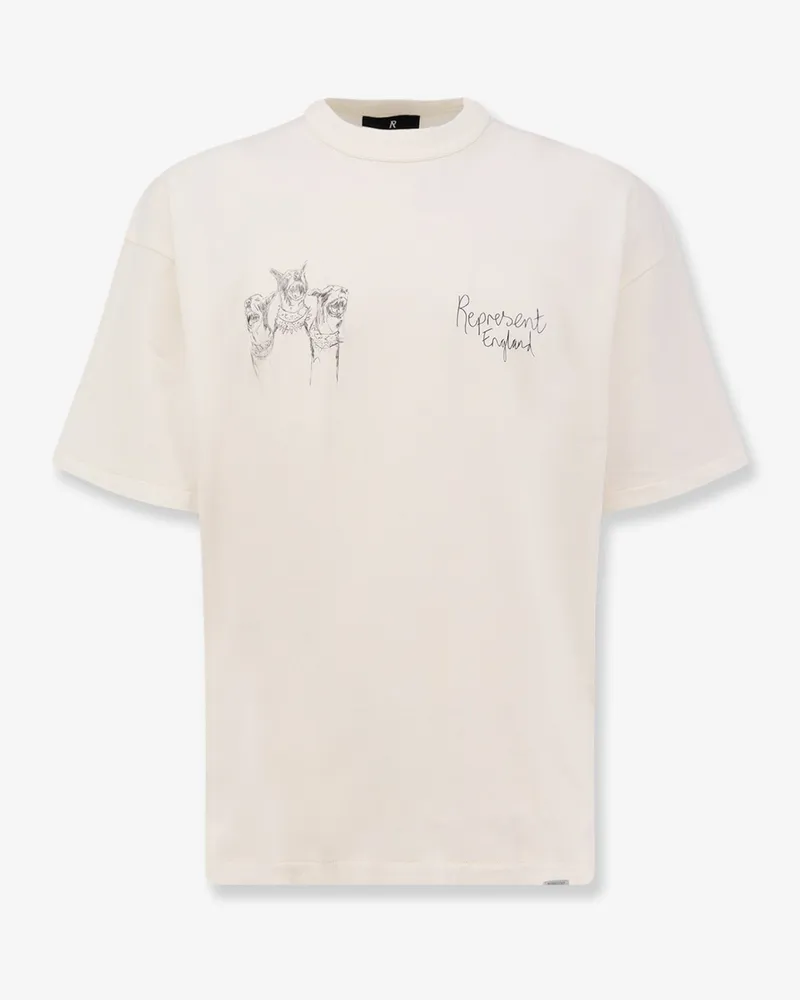 REPRESENT Cotton T-shirt -  - gender_Man White