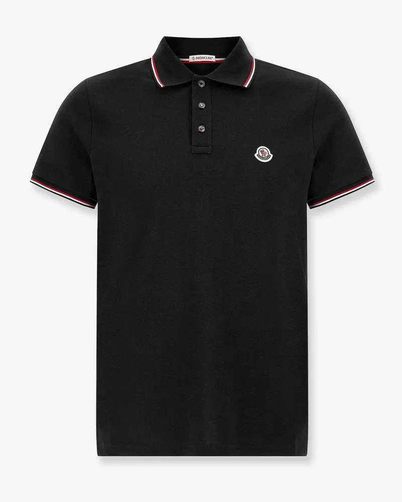 Moncler Polo in cotone -  - gender_Man Black