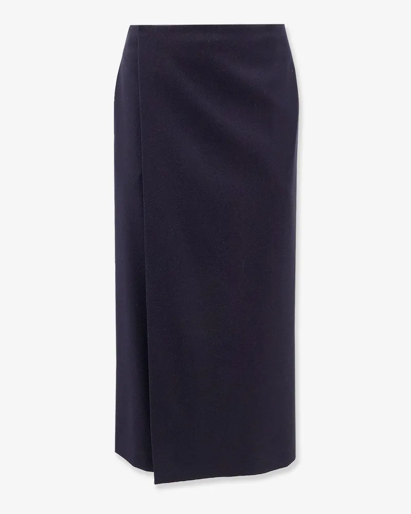The Row Virgin wool midi skirt -  - gender_Woman Blue
