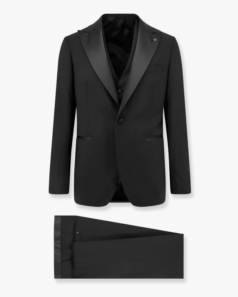Tagliatore Virgin wool tuxedo with vest -  - gender_Man 