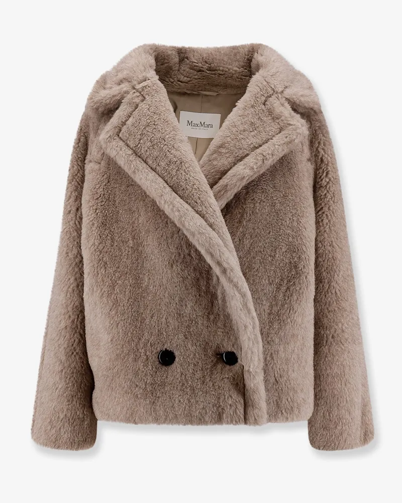 Max Mara Mxmcambusa alpaca and cashmere fur jacket -  - gender_Woman Beige