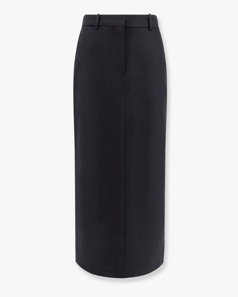 Totême Low-Waist Straight Skirt -  - gender_Woman Black