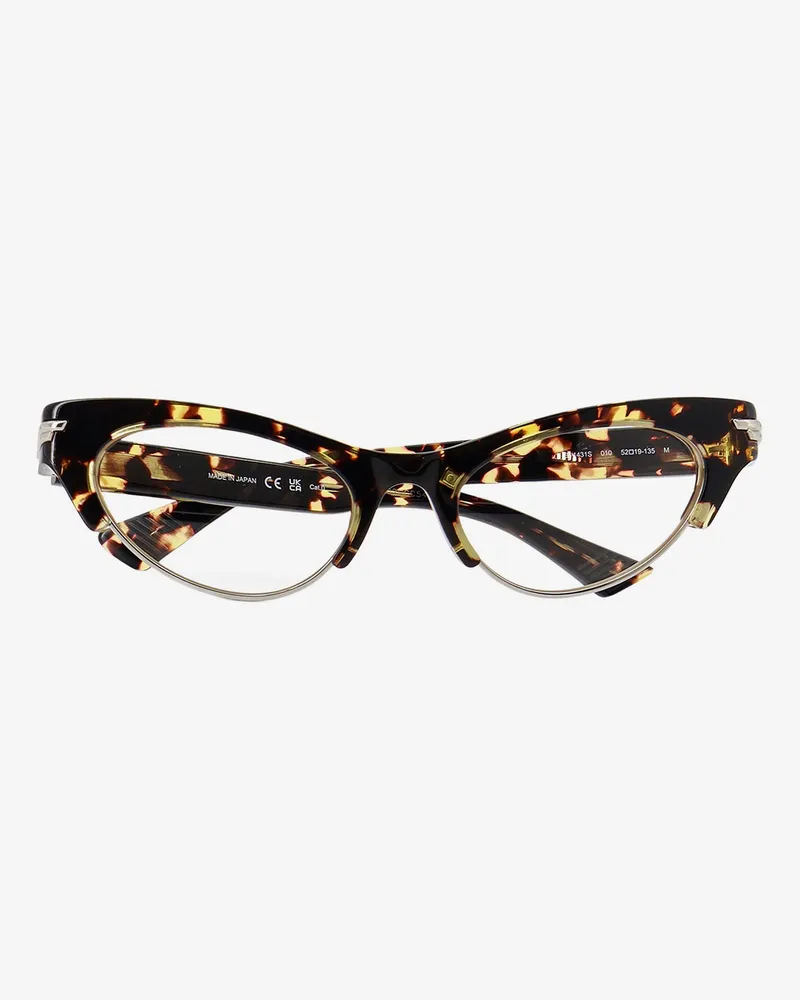 Bottega Veneta Angle Acetate Sunglasses -  - gender_Woman Animal