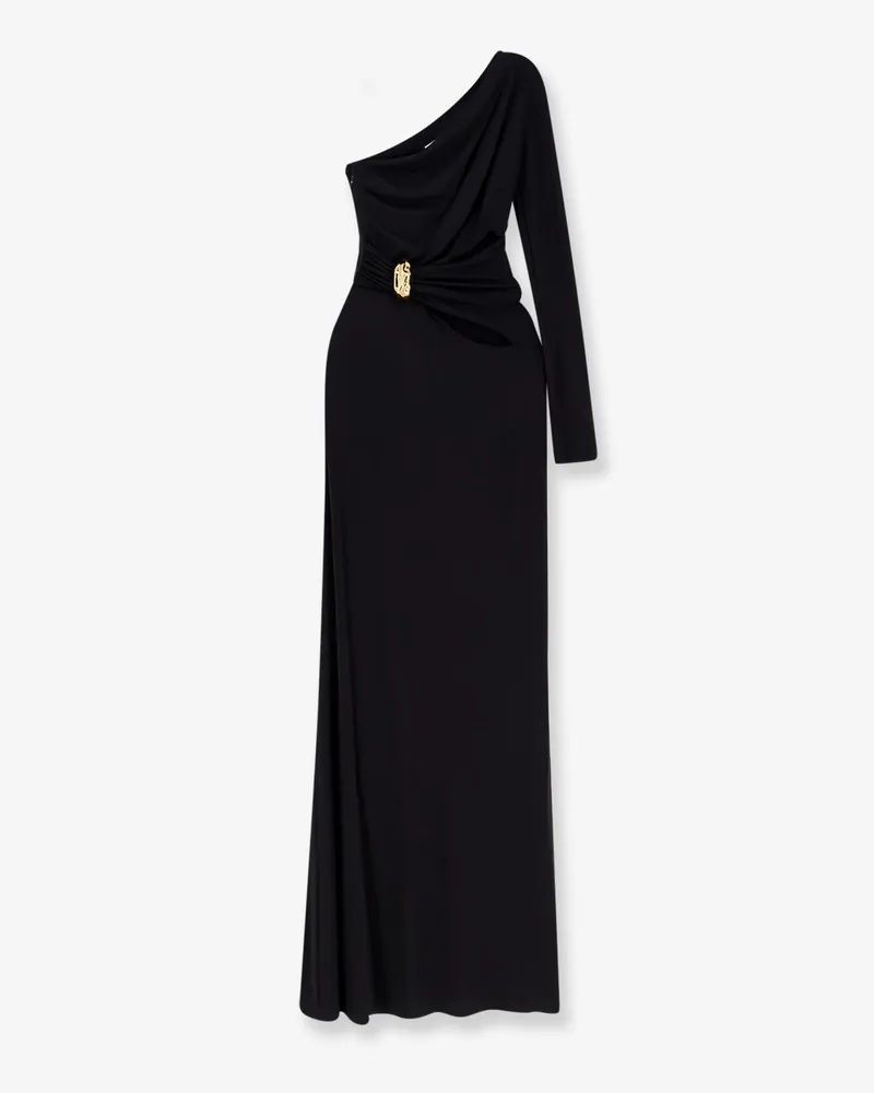 Elisabetta Franchi Red Carpet stretch viscose long dress -  - gender_Woman Black
