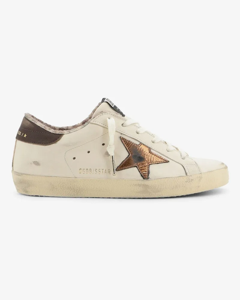 Golden Goose Super Star Vintage leather sneakers -  - gender_Woman White