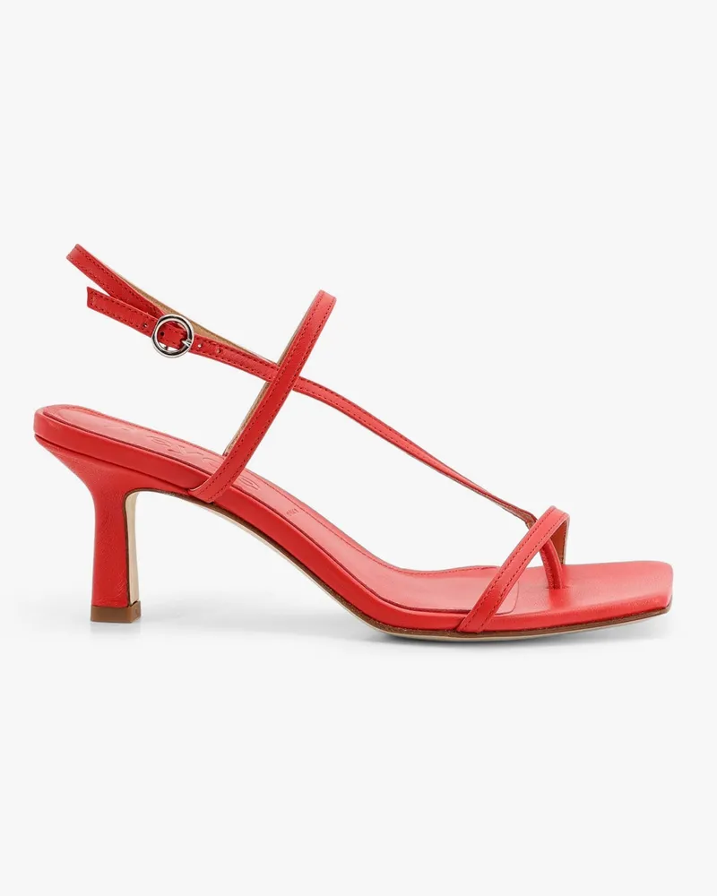 aeyde Elise leather thong sandals -  - gender_Woman Red