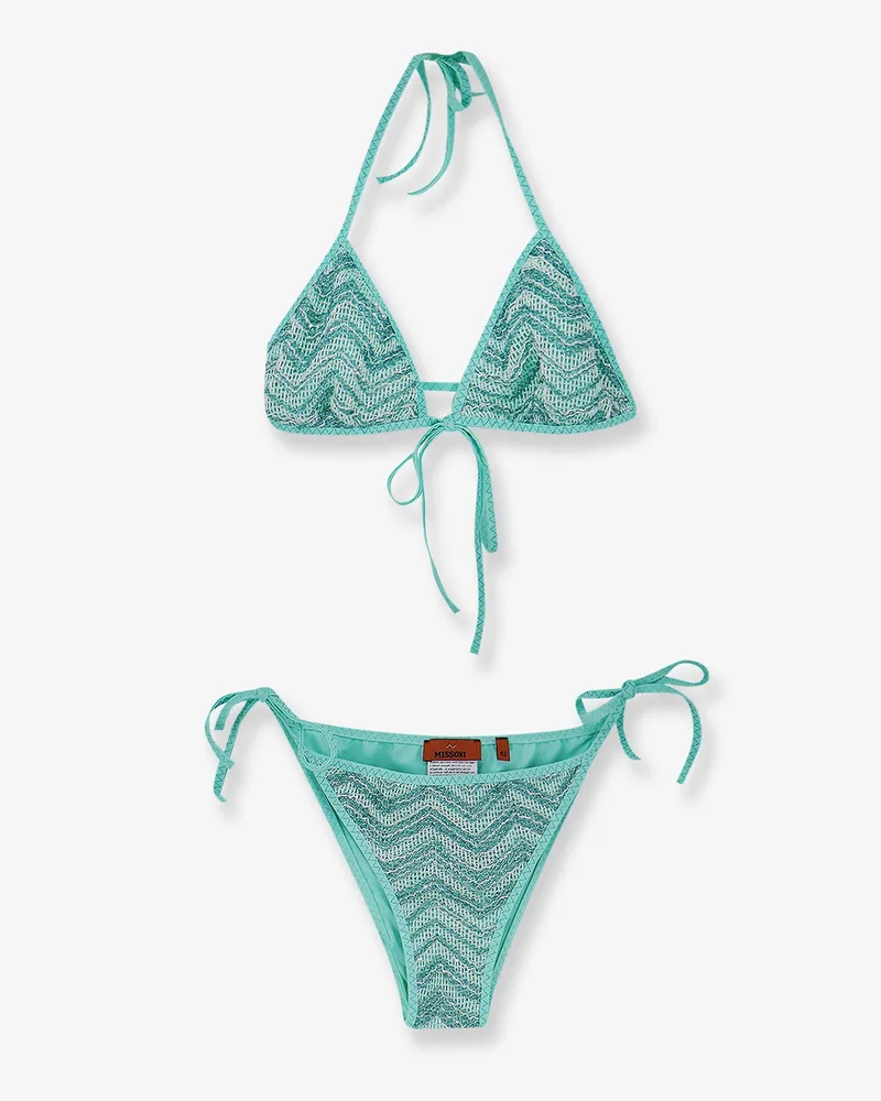 Missoni Bikini with embroidey and sequins -  - gender_Woman Green