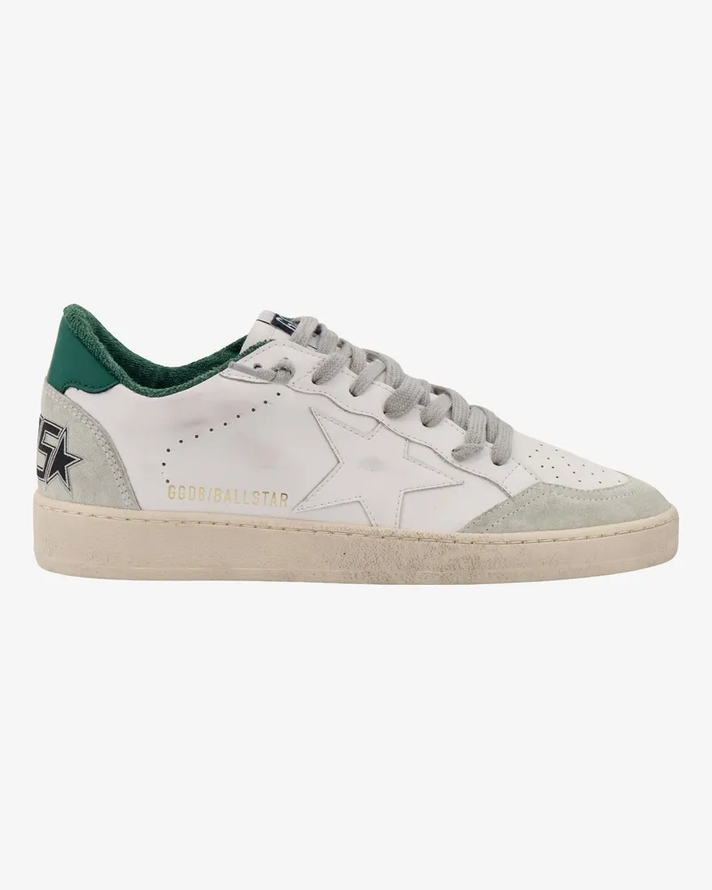 Golden Goose Ball Star leather sneakers -  - gender_Man White