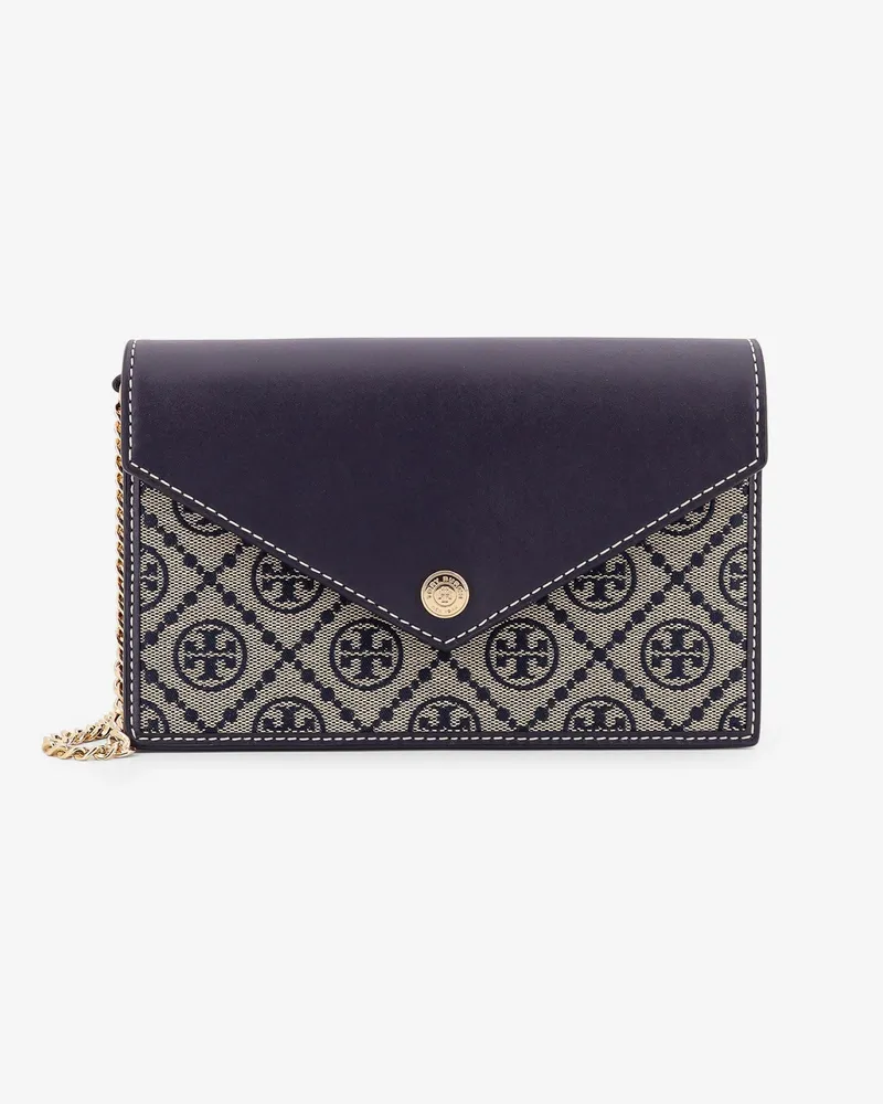 Tory Burch Borsa T-Monogram Envelope Chain Wallet -  - gender_Woman Blue