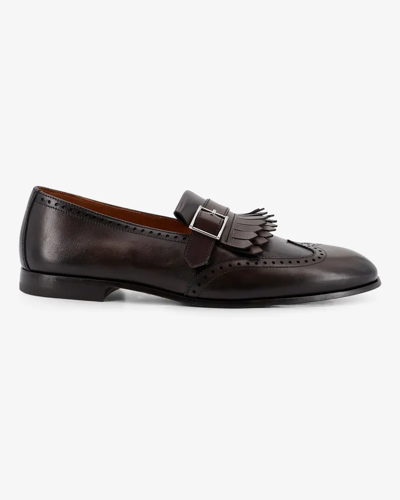 Doucal´s Decò leather loafers -  - gender_Man Brown