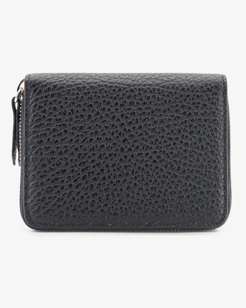 Maison Margiela Four Stitches Small Leather Wallet -  - gender_Woman Black