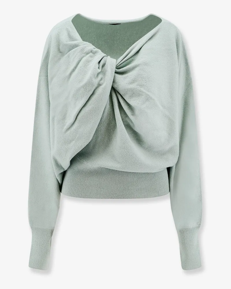 Alberta Ferretti Wool, silk and cashmere sweater -  - gender_Woman Green
