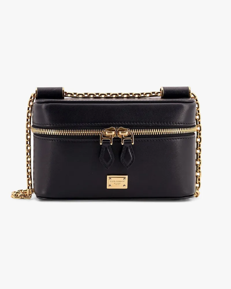 Dolce & Gabbana Sicily leather shoulder bag with metal logo tag -  - gender_Woman 