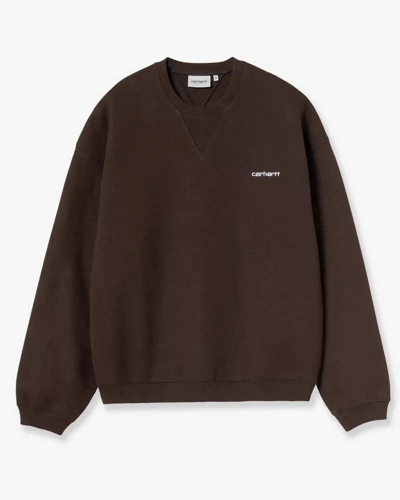 Carhartt WIP Ebbert cotton-blend sweatshirt -  - gender_Man Brown