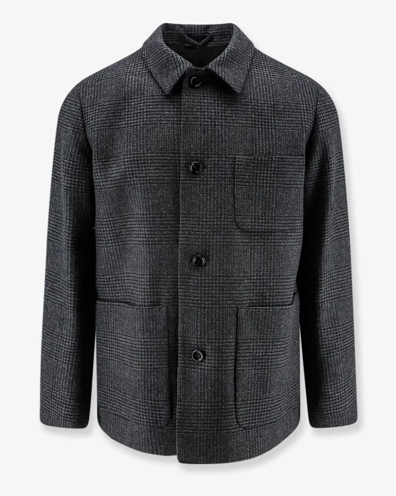 LARDINI Wool and cashmere blend jacket -  - gender_Man Grey