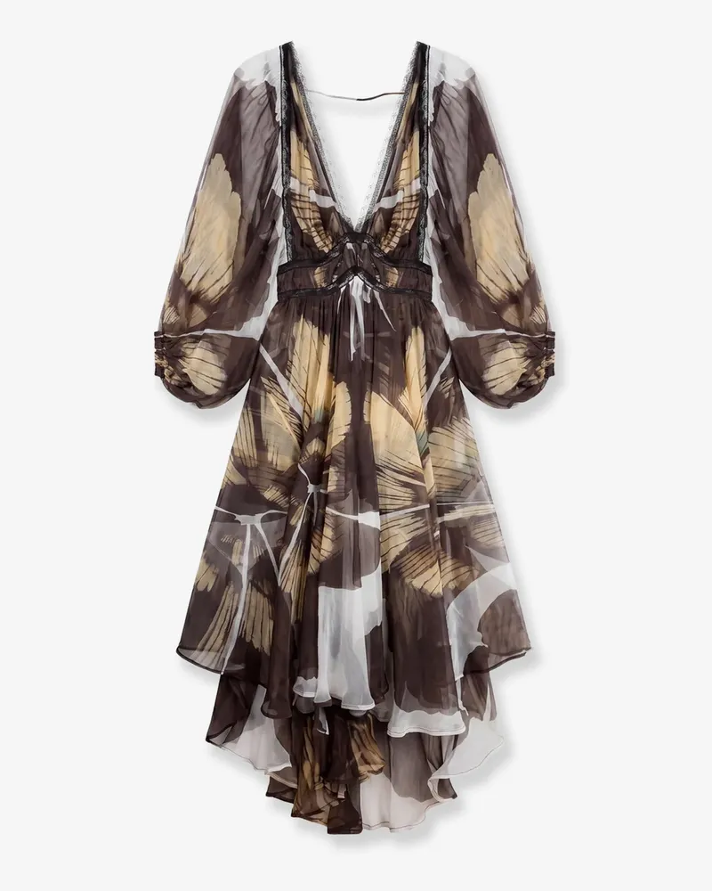 Mes Demoiselles Pucha viscose dress with all-over print -  - gender_Woman Black