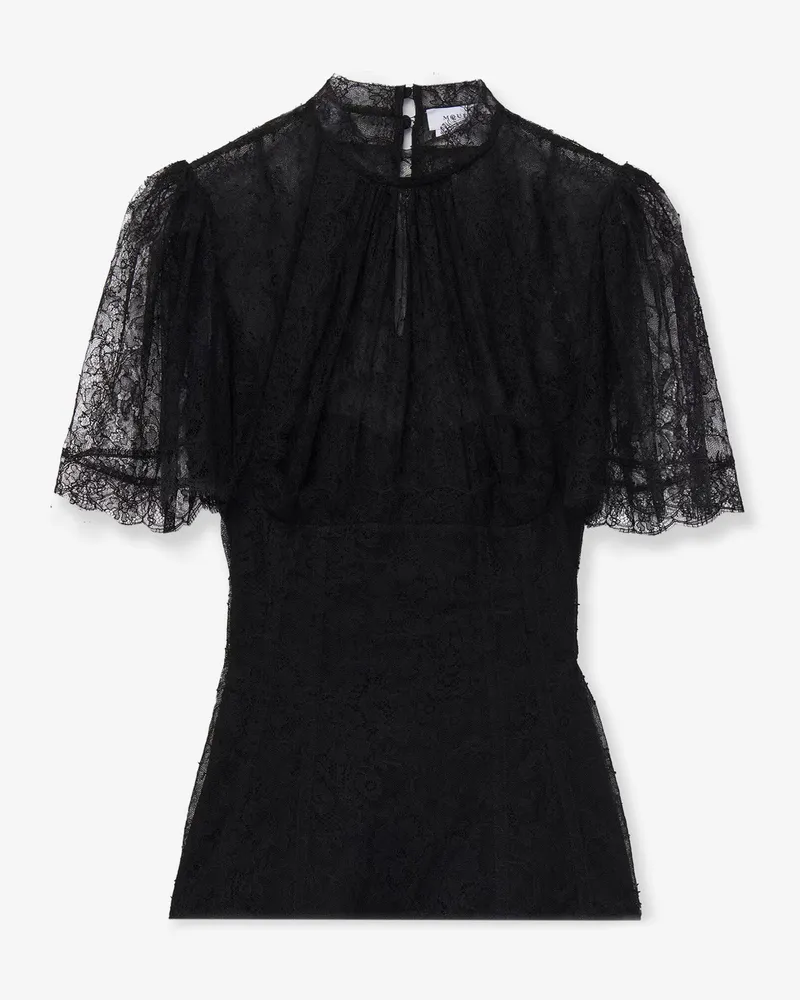 Alexander McQueen Lace top -  - gender_Woman Black