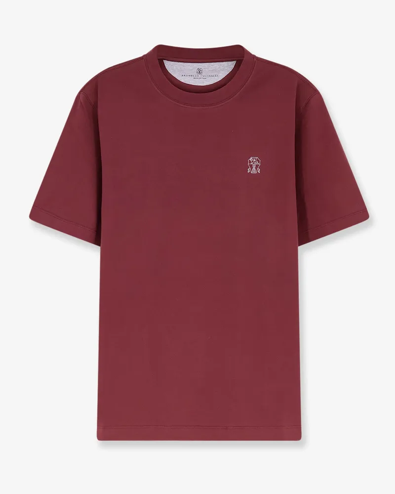 Brunello Cucinelli Cotton T-shirt -  - gender_Man Red