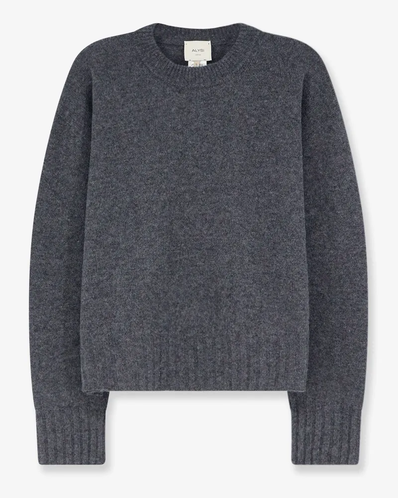 ALYSI Merino wool and cashmere blend sweater -  - gender_Woman Grey