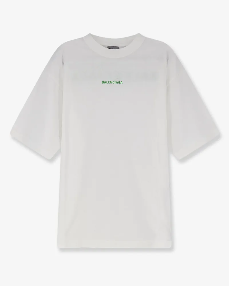 Balenciaga Cotton T-Shirt -  - gender_Man White
