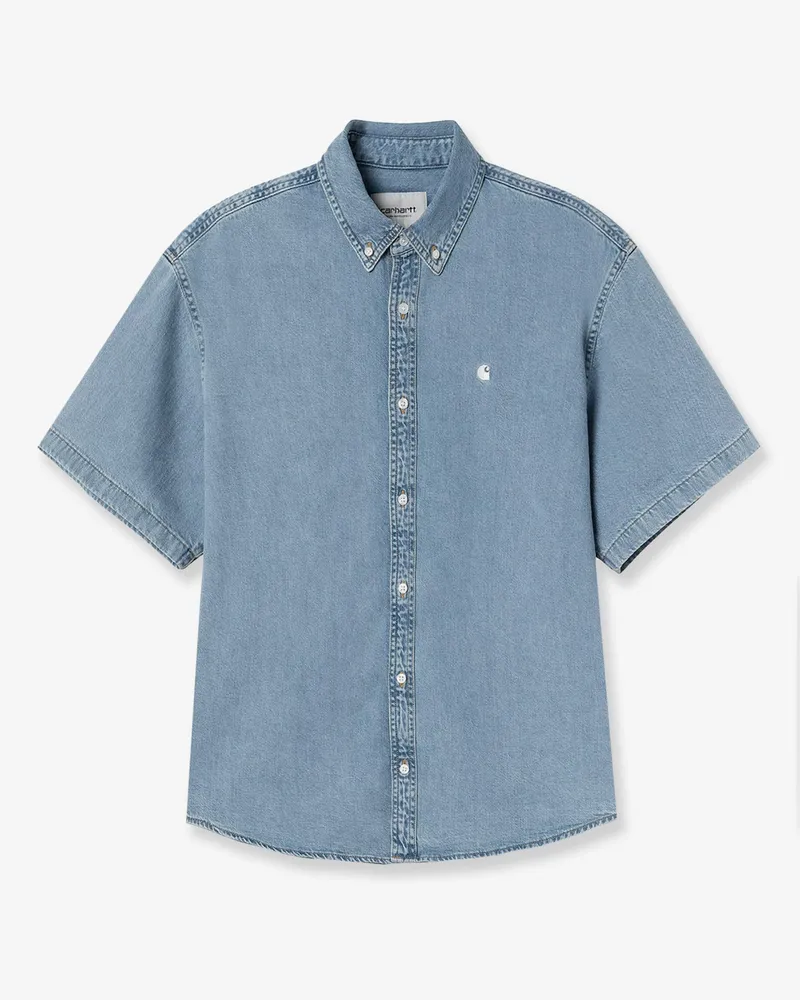 Carhartt WIP Lucas denim shirt -  - gender_Man Blue