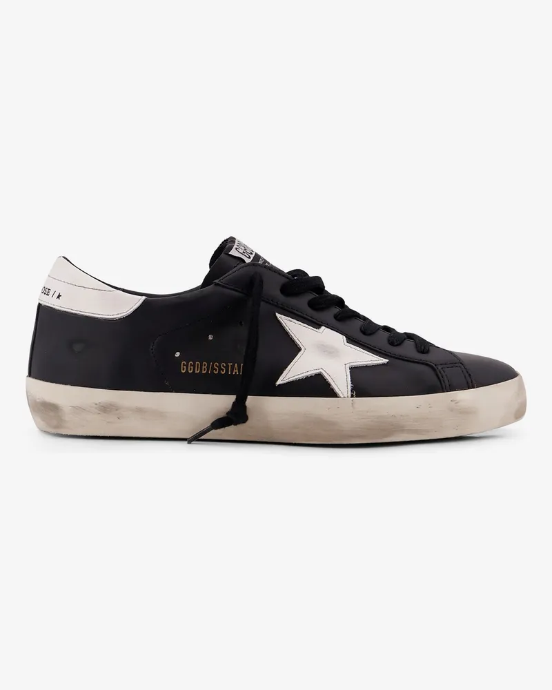 Golden Goose Super-Star leather sneakers -  - gender_Man Black