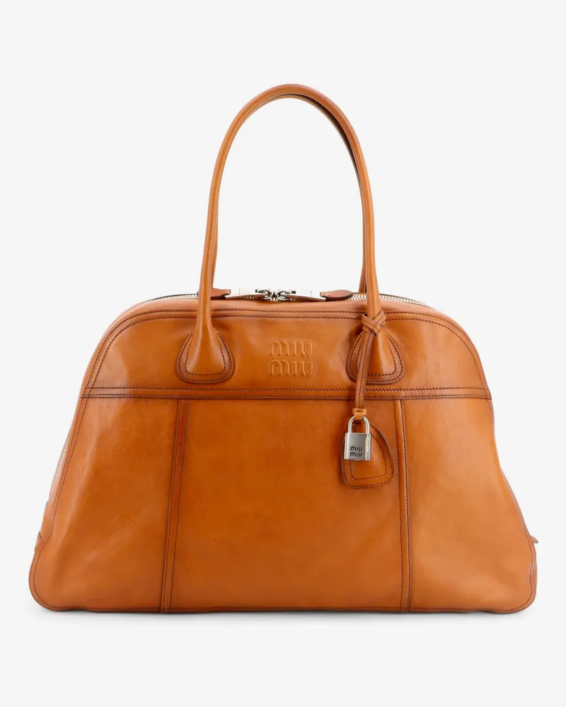 Miu Miu Vivant leather handbag -  - gender_Woman Brown