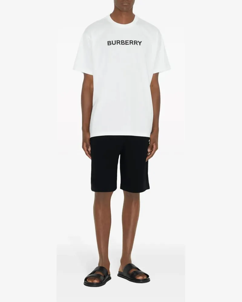 Burberry logo-print cotton T-shirt -  - gender_Man White
