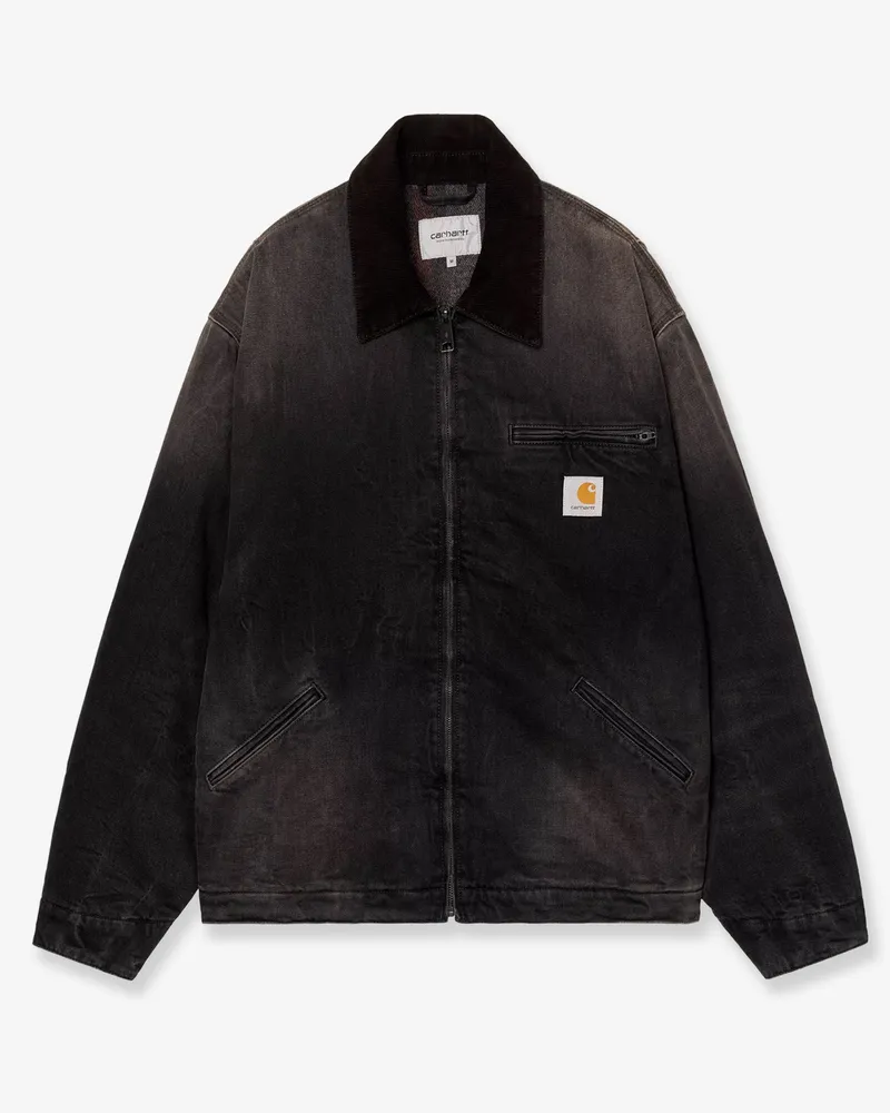 Carhartt WIP OG Detroit washed-out denim jacket -  - gender_Man Black