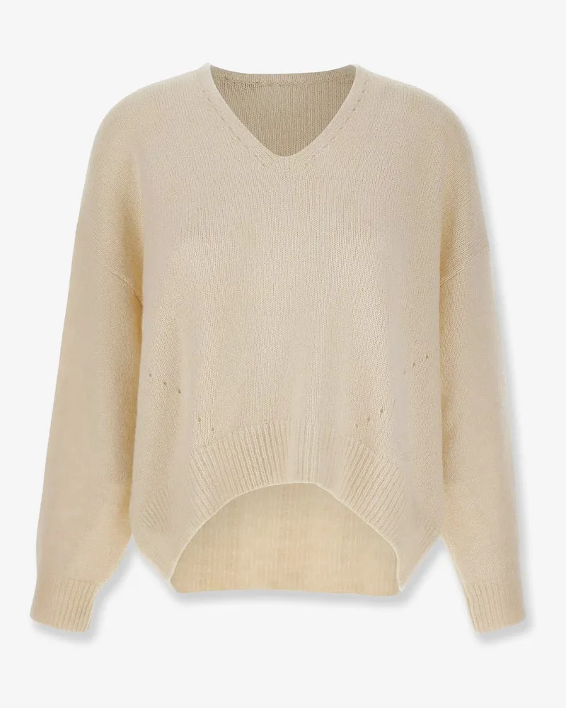 HUGO BOSS Alpaca blend sweater -  - gender_Woman White
