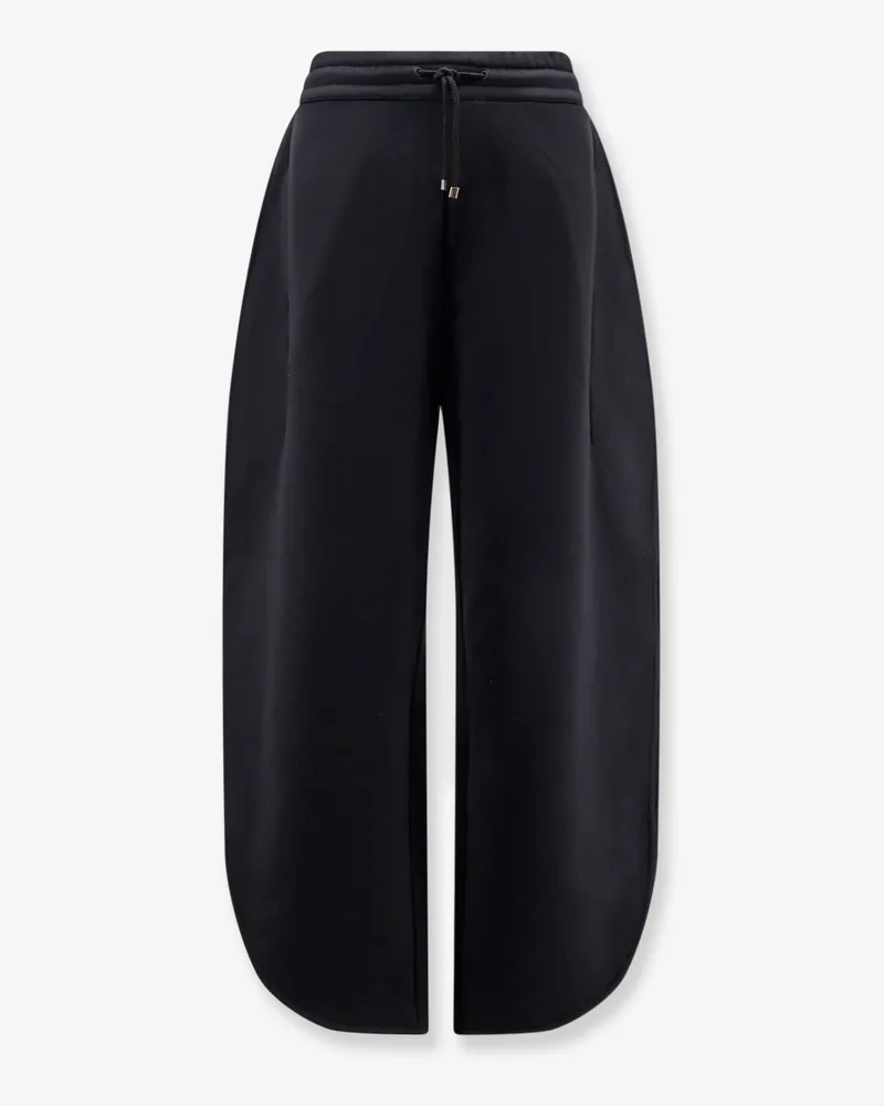 Alaïa Petal Joggers cotton trousers -  - gender_Woman Black