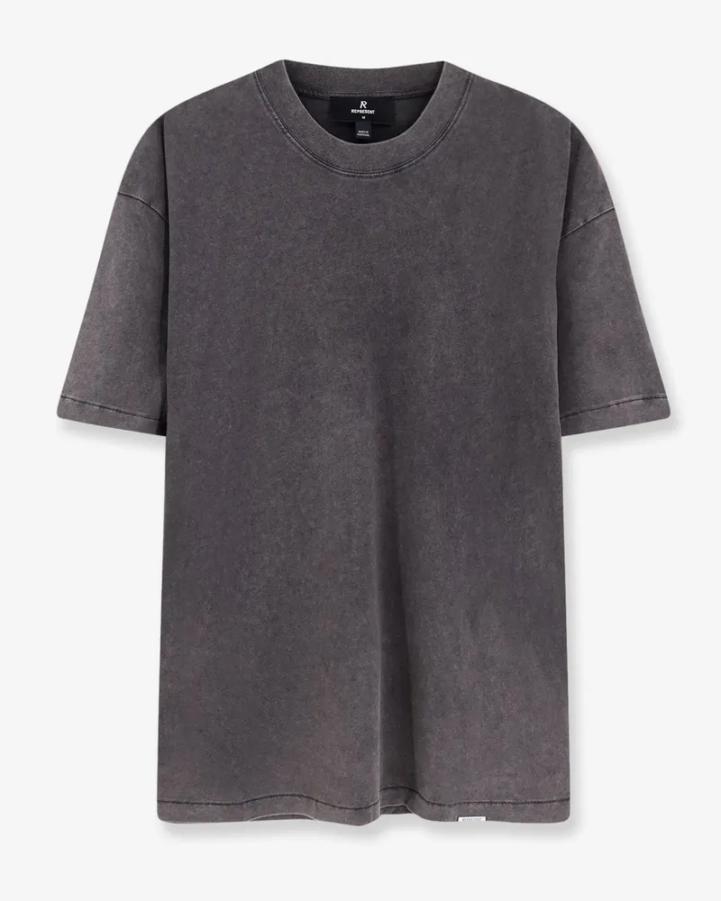 REPRESENT Intial cotton t-shirt -  - gender_Man Grey