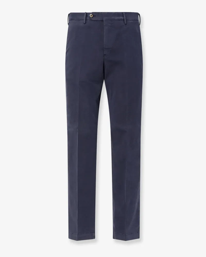 PT TORINO Style stretch cotton Master Fit trousers -  - gender_Man Blue