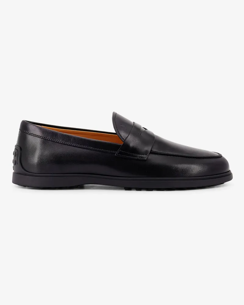 TOD'S Leather loafers -  - gender_Man Black