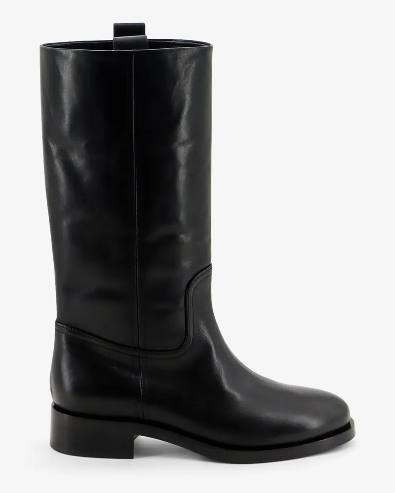 aeyde Leather boots -  - gender_Woman Black