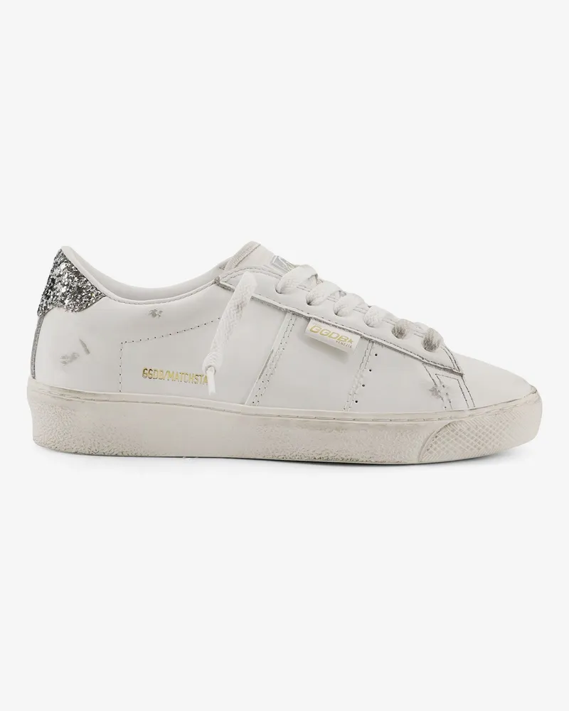 Golden Goose MatchStar leather sneakers -  - gender_Woman White
