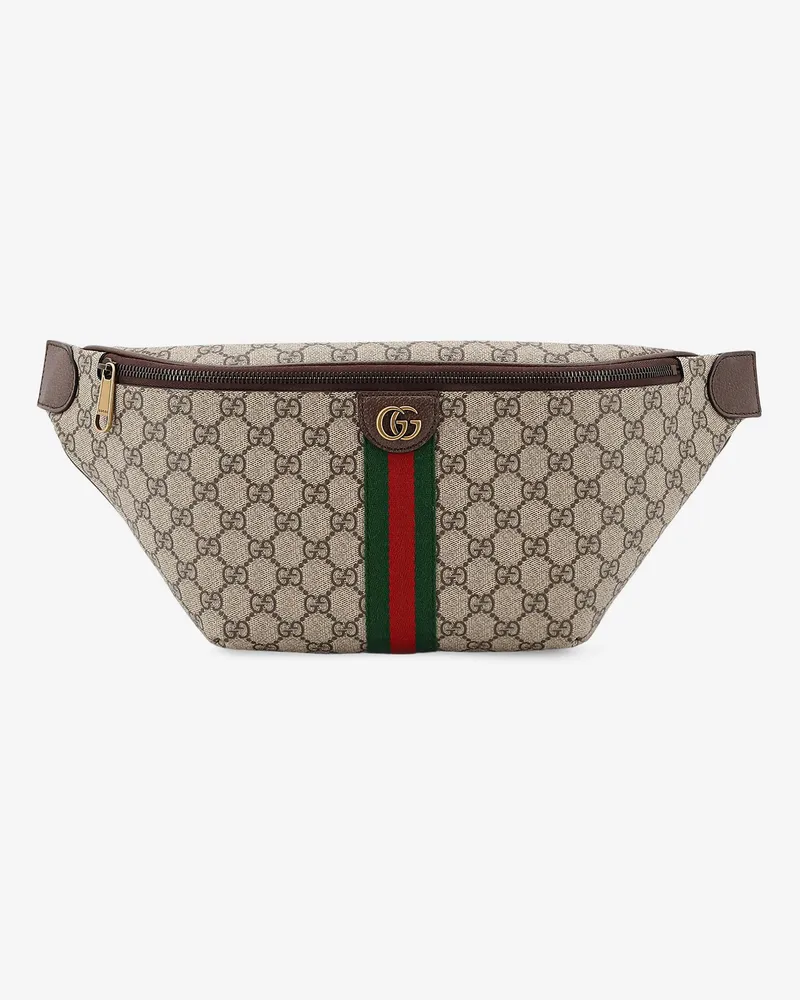 Gucci Ophidia GG coated canvas belt bag -  - gender_Man Beige